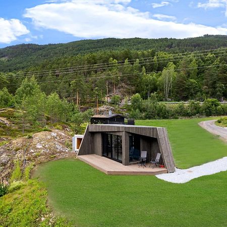 Sogndal Fjordpanorama - Studio Cabins With View ภายนอก รูปภาพ