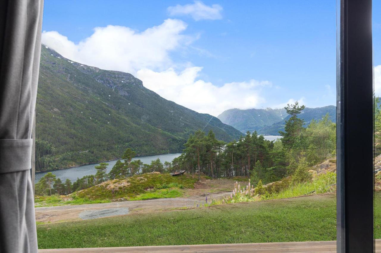 Sogndal Fjordpanorama - Studio Cabins With View ภายนอก รูปภาพ
