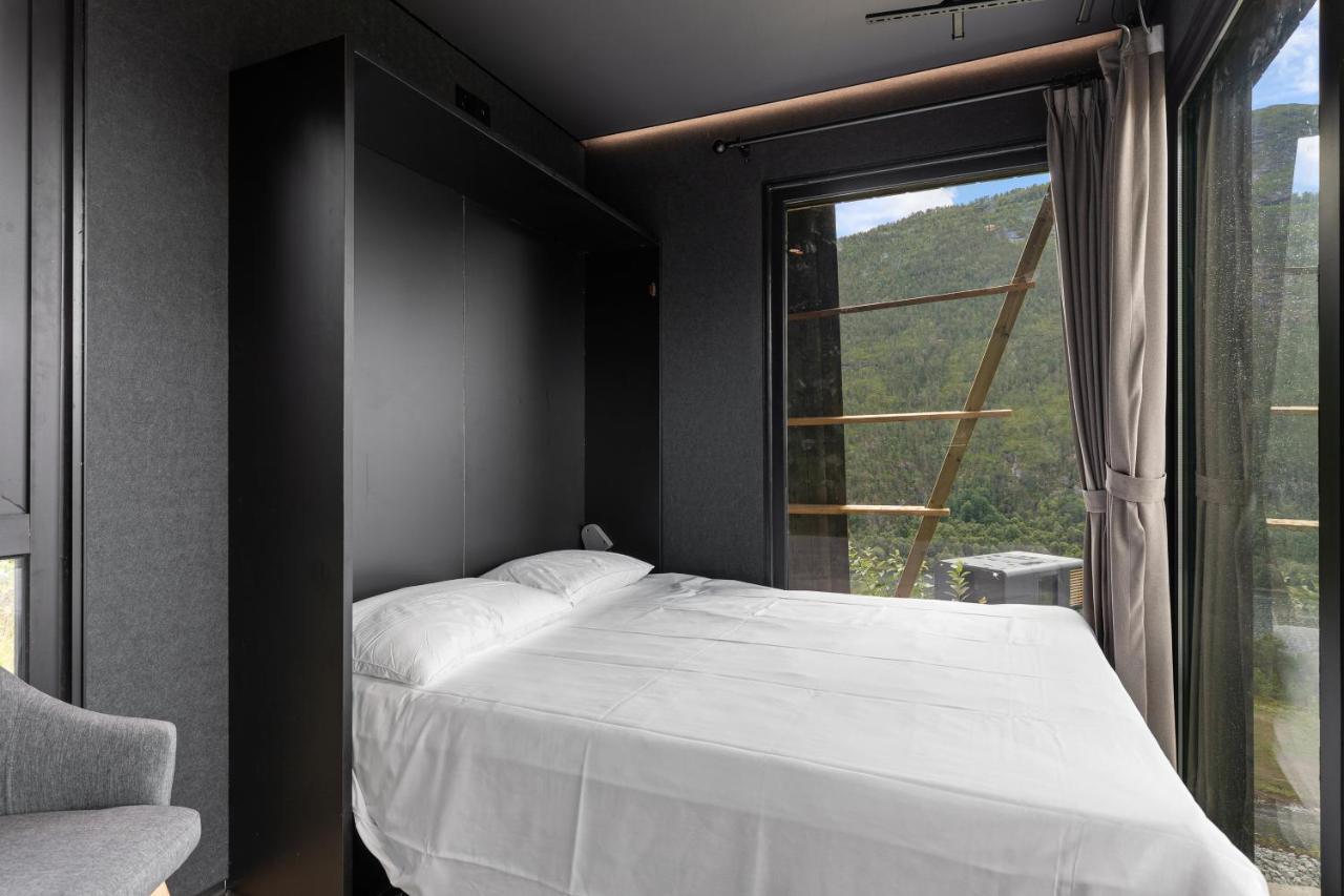 Sogndal Fjordpanorama - Studio Cabins With View ภายนอก รูปภาพ