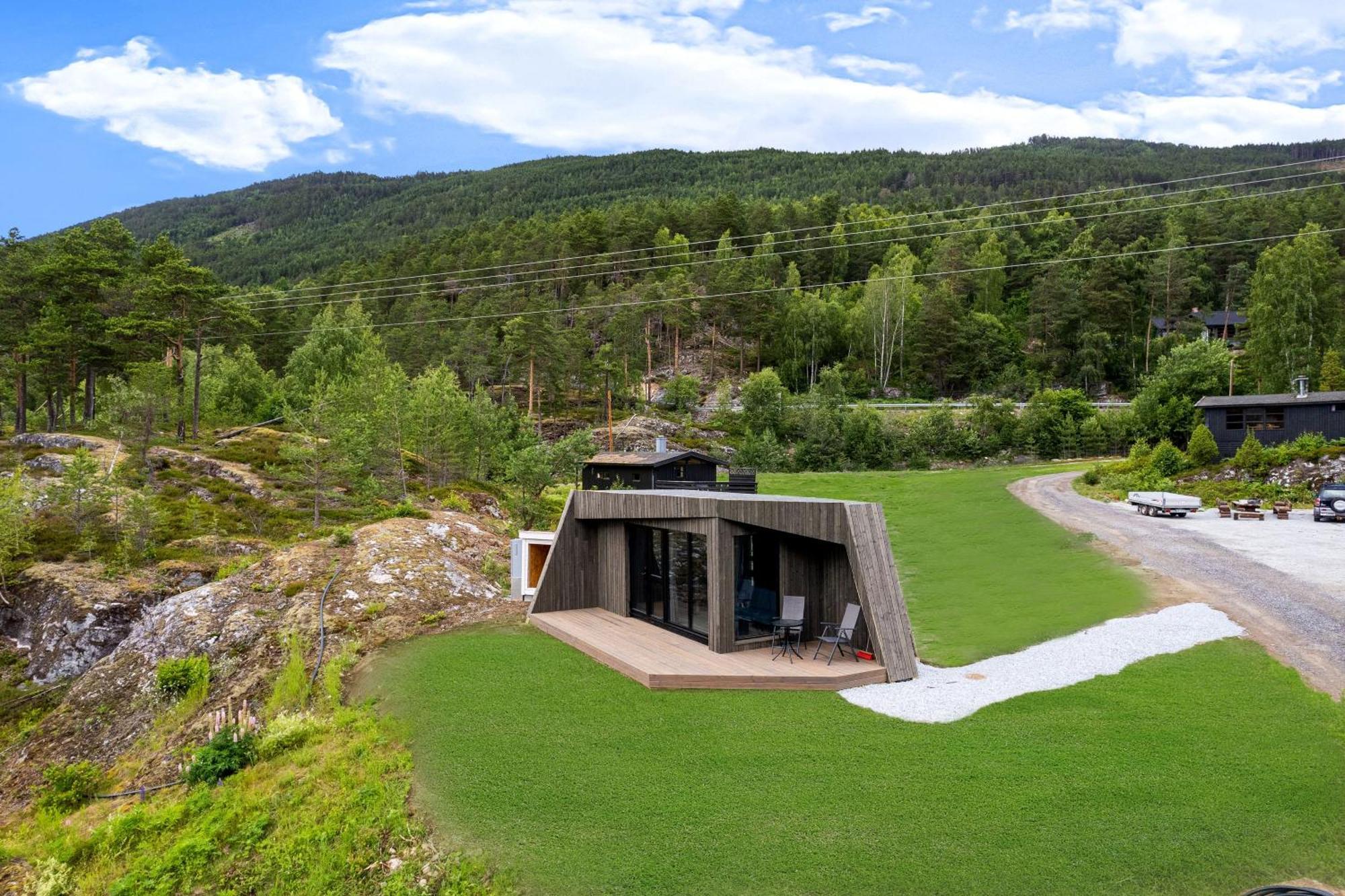 Sogndal Fjordpanorama - Studio Cabins With View ภายนอก รูปภาพ