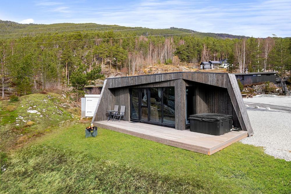 Sogndal Fjordpanorama - Studio Cabins With View ภายนอก รูปภาพ